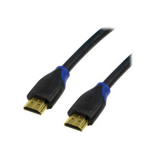 Logilink CH0061 HDMI Cable 2.0 bulk M/M 1.0m black , Logilink , HDMI (type A) male , HDMI (type A) male , HDMI to HDMI , 1 m