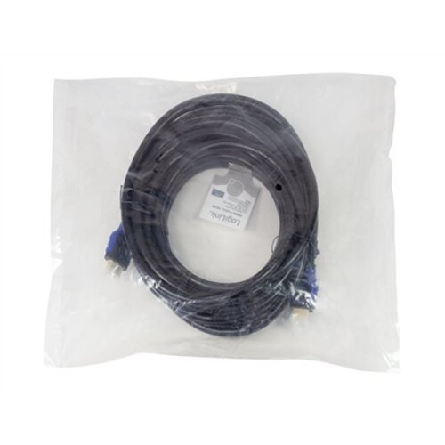 Logilink CH0061 HDMI Cable 2.0 bulk M/M 1.0m black , Logilink , HDMI (type A) male , HDMI (type A) male , HDMI to HDMI , 1 m