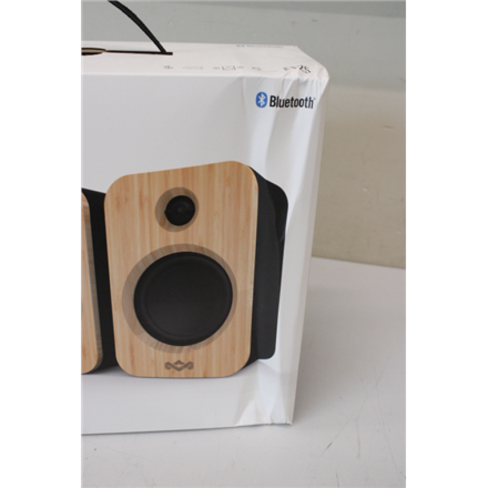 SALE OUT. Marley Get Together Duo Speaker, Bluetooth, Black , Marley , Get Together Duo Speaker , EM-JA019-SB , DAMAGED PACKAGING , 15 W , Bluetooth , Black , Portable , Wireless connection