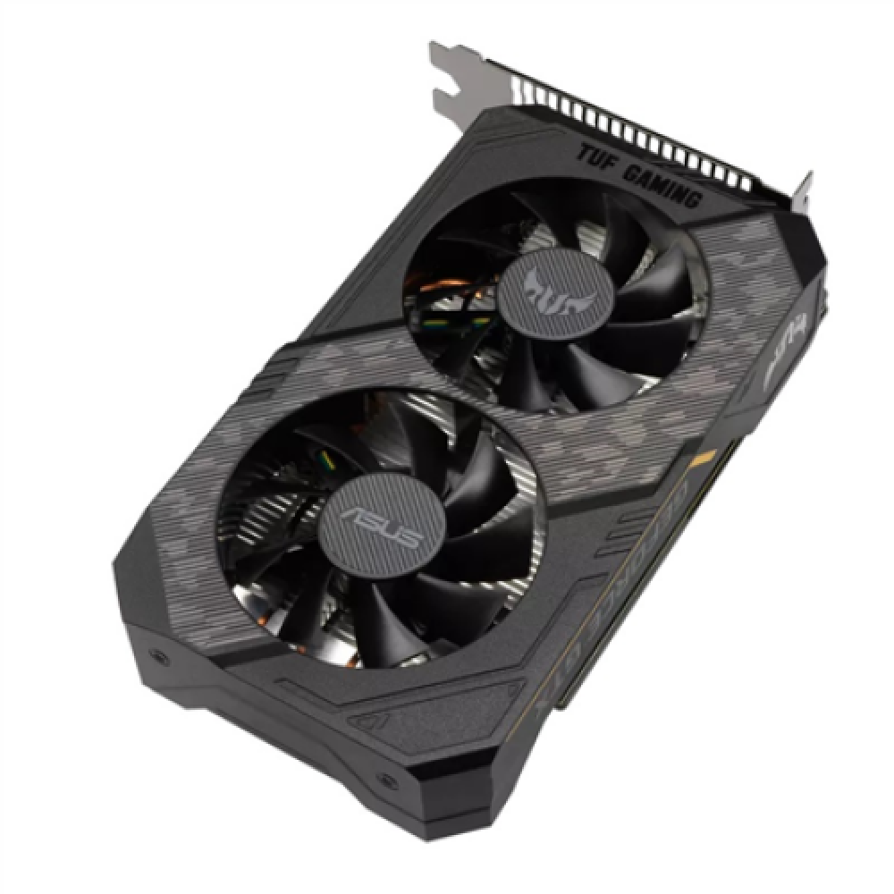 Asus TUF-GTX1650-O4GD6-P-V2-GAMING NVIDIA, 4 GB, GeForce GTX 1650, GDDR6, PCI Express 3.0, DVI-D ports quantity 1, HDMI ports quantity 1, Memory clock speed 12000 MHz