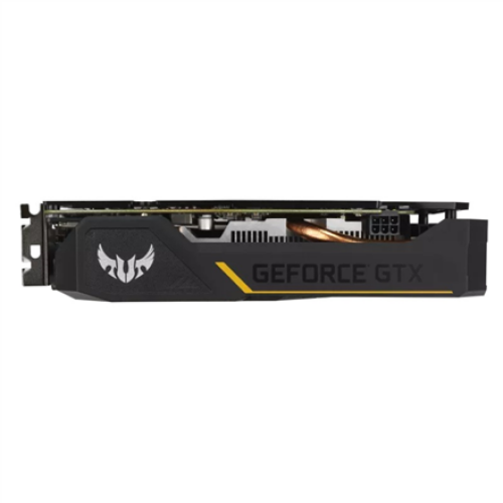 Asus TUF-GTX1650-O4GD6-P-V2-GAMING NVIDIA, 4 GB, GeForce GTX 1650, GDDR6, PCI Express 3.0, DVI-D ports quantity 1, HDMI ports quantity 1, Memory clock speed 12000 MHz