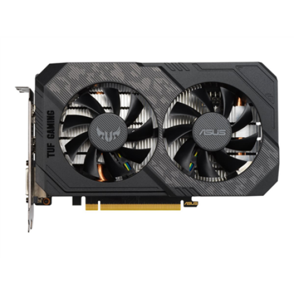 Asus TUF-GTX1650-O4GD6-P-V2-GAMING NVIDIA, 4 GB, GeForce GTX 1650, GDDR6, PCI Express 3.0, DVI-D ports quantity 1, HDMI ports quantity 1, Memory clock speed 12000 MHz