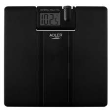 Adler , Bathroom Scale with Projector , AD 8182 , Maximum weight (capacity) 180 kg , Accuracy 100 g , Black