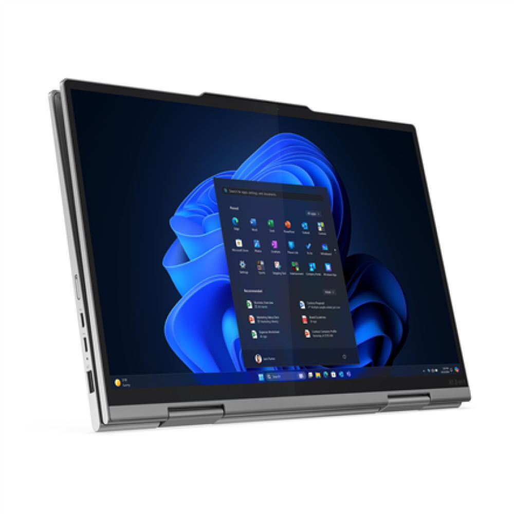 Lenovo ThinkPad X1 2-in-1 G10 Aura Edition , Grey , 14 , IPS , Touchscreen , WUXGA , 1920 x 1200 pixels , Anti-glare , Intel Core Ultra 7 , 255U , 32 GB , Soldered LPDDR5x , Solid-state drive capacity 1000 GB , Intel Graphics , Windows 11 Pro , 802.11ax ,