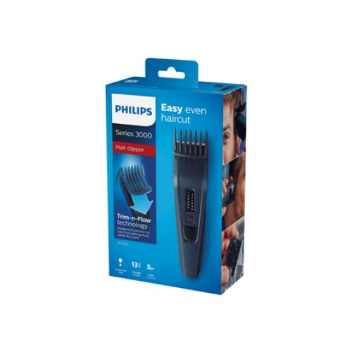 Philips , Hair clipper , HC3505/15 , Corded , Number of length steps 13 , Step precise 2 mm , Black/Blue