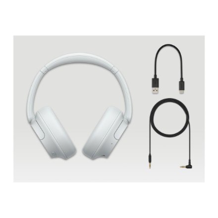 Sony WH-CH720N Wireless ANC (Active Noise Cancelling) Headphones, Beige , Sony , Wireless Headphones , WH-CH720N , Wireless , On-Ear , Microphone , White , Noise canceling