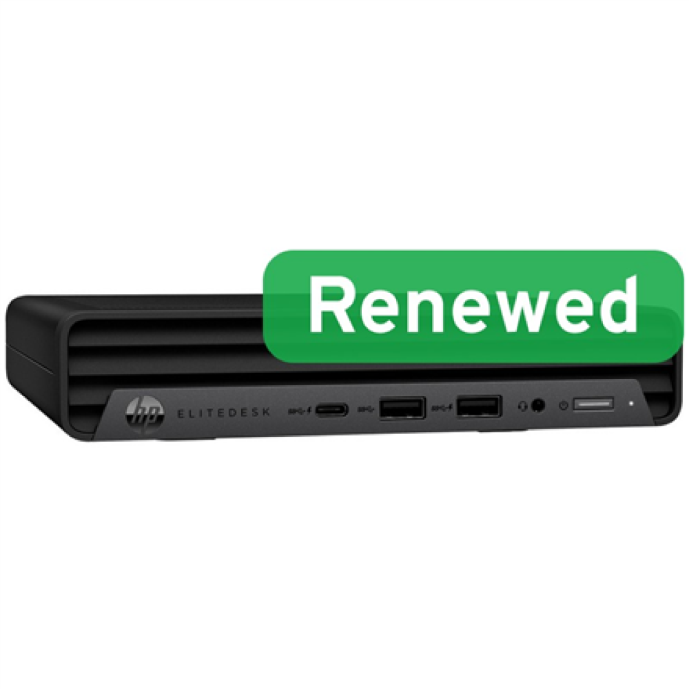HP Renewed Grade A , EliteDesk 800 G6 , Intel Core i5 , i5-10500 , 16 GB , SSD , 256 GB , Intel UHD Graphics , Windows 11 Pro