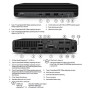 HP Renewed Grade A , EliteDesk 800 G6 , Intel Core i5 , i5-10500 , 16 GB , SSD , 256 GB , Intel UHD Graphics , Windows 11 Pro