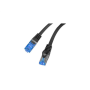 Patch Cord cat. 6 FTP , PCF6A-10CC-0025-BK , S/FTP , S/FTP shielding type – Aluminium braid on wire and each pair foiled additionally. The coating is made of low-smoke and Halogen-free materials (LSZH). Category compliance confirmed by Fluke tester. Stran
