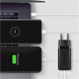 AXAGON GaN wallcharger 3x port (USB-A + 2x USB-C), 65W , ACU-DPQ65