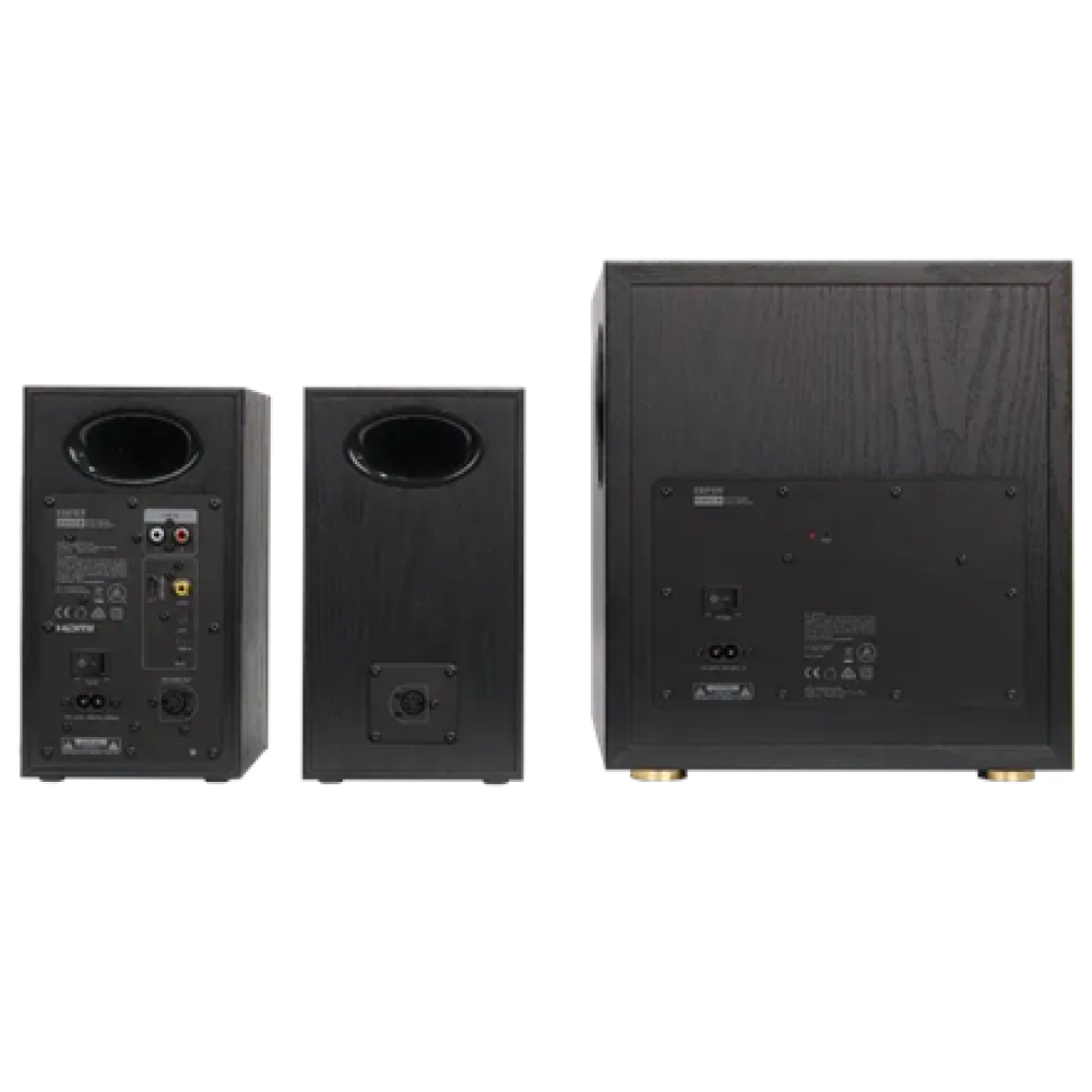 Edifier 2.1 Active Speaker , S355DB , 150 W , Bluetooth , Wireless connection , Black