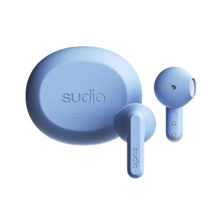 Sudio Earbuds , A3 , Bluetooth , In-ear , Microphone , Blue