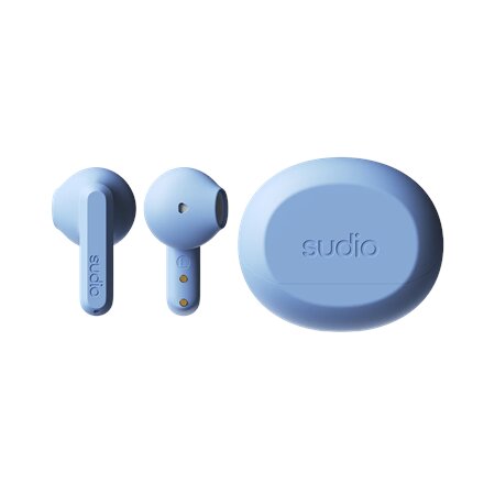 Sudio Earbuds , A3 , Bluetooth , In-ear , Microphone , Blue