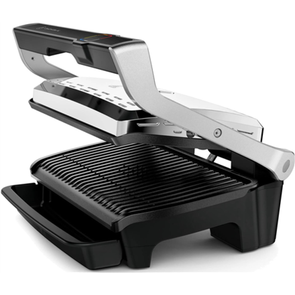 TEFAL , Electric Grill , GC760D30 OptiGrill Elite XL , Table , 2200 W , Black/Stainless Steel