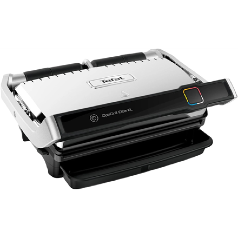 TEFAL , Electric Grill , GC760D30 OptiGrill Elite XL , Table , 2200 W , Black/Stainless Steel