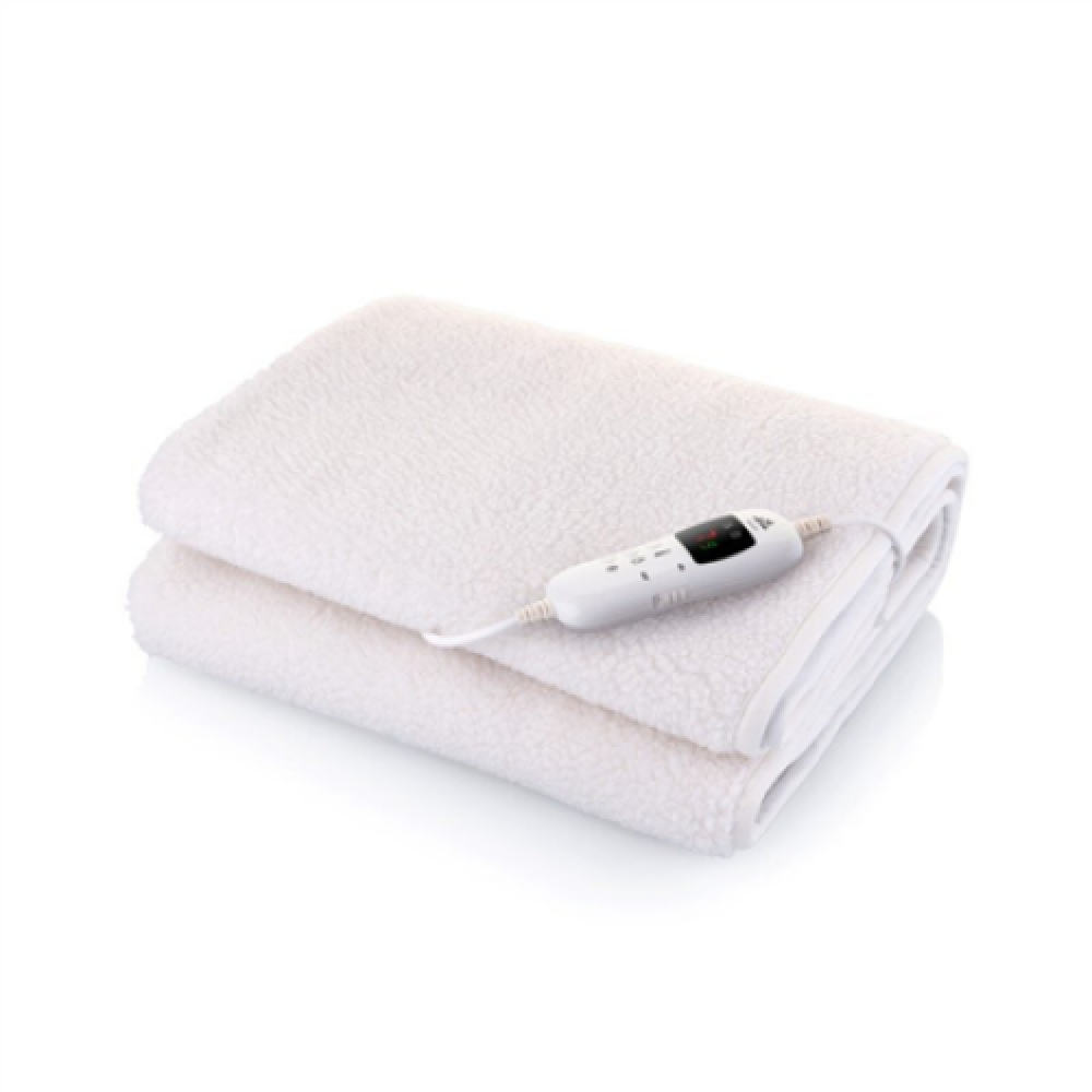 ETA , Electric Heated Blanket , 532590000 , Number of heating levels 9 , Number of persons 1 , Washable , Remote control , Fleece & Polyester , 60 W , Beige