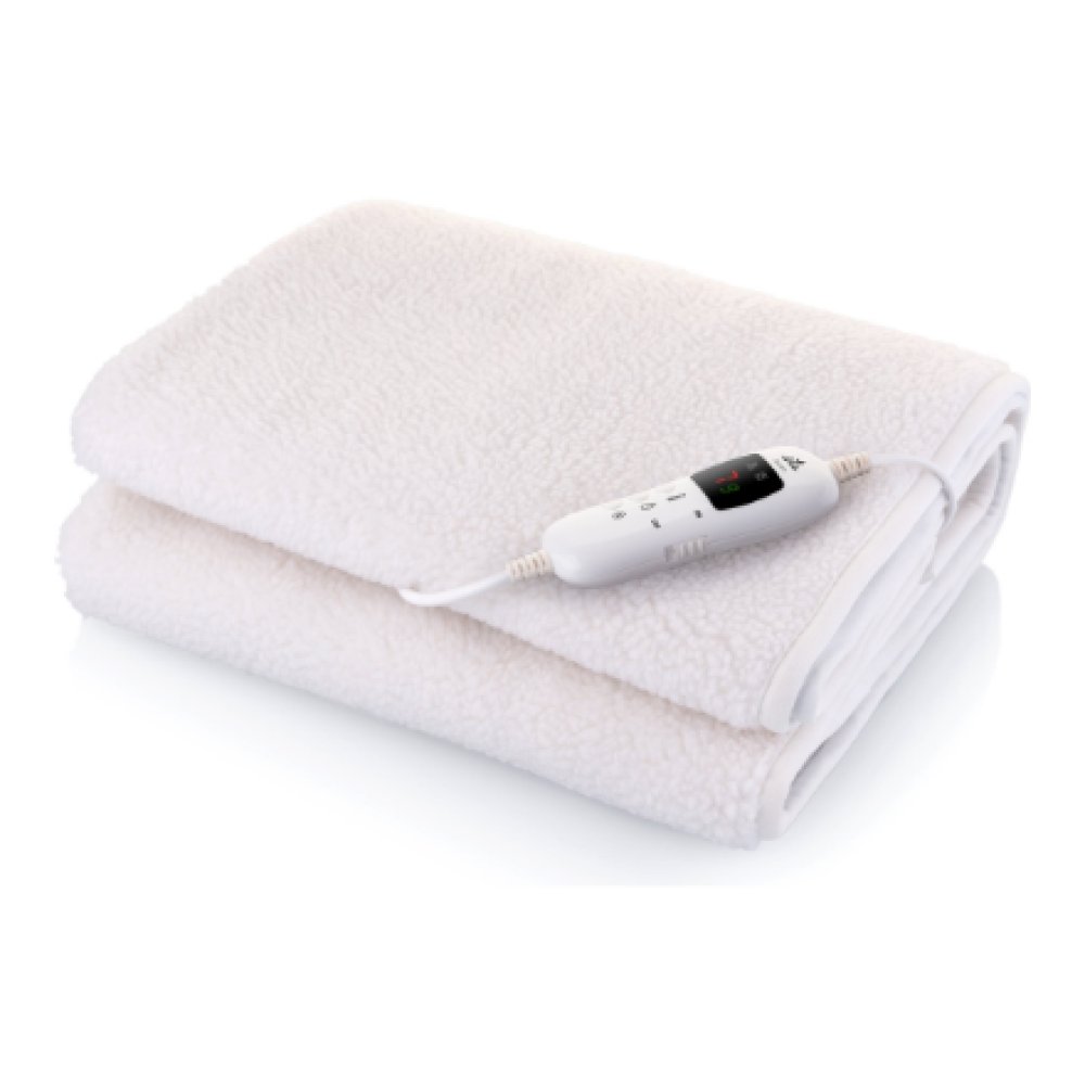 ETA , Electric Heated Blanket , 532590000 , Number of heating levels 9 , Number of persons 1 , Washable , Remote control , Fleece & Polyester , 60 W , Beige