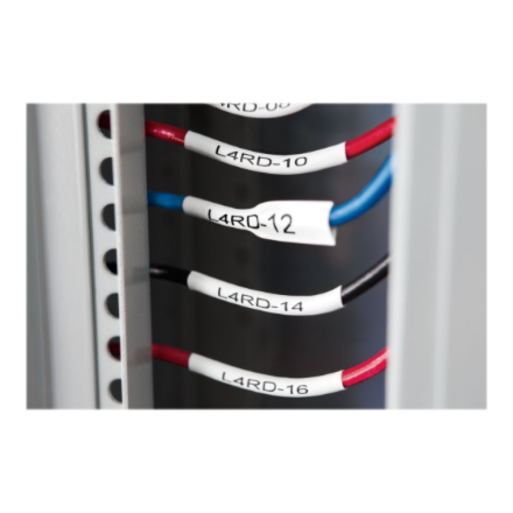 1868734 Pre-Sized Heat-Shrink Tube, 54mm x 47mm, Black on White, XTL Series