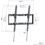 Vogels Wall mount , UP 4013 Tilting TV Wall Mount M , 32-65 , Tilt , Maximum weight (capacity) 45 kg , Black
