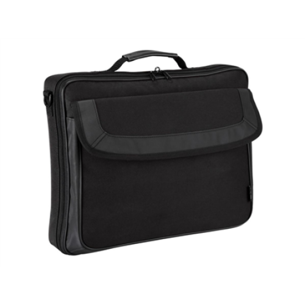 Targus , Classic Clamshell Case , Fits up to size 15.6 , Messenger - Briefcase , Black , Shoulder strap