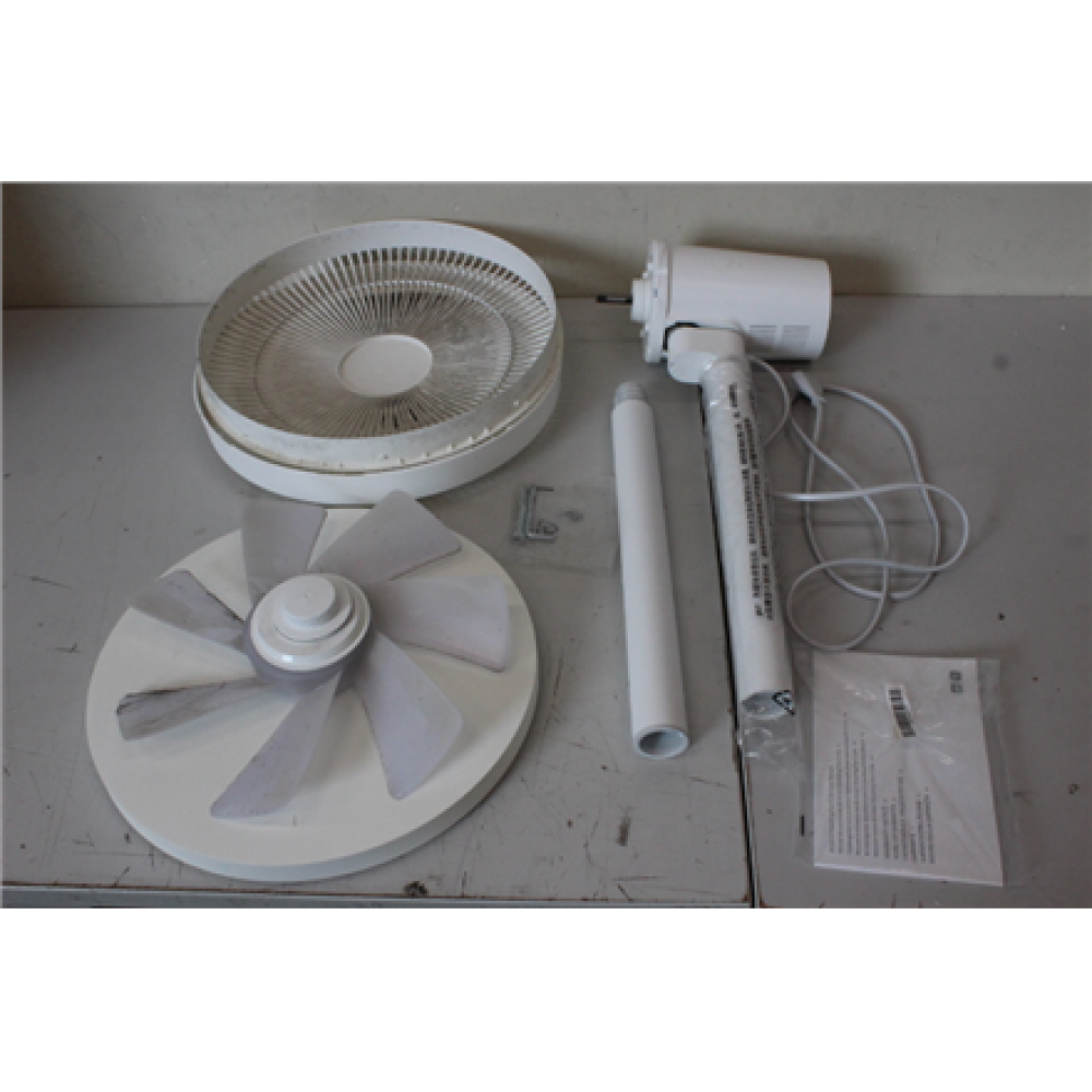 SALE OUT. Xiaomi Mi Smart Standing Fan 2 Lite , Xiaomi Mi Smart Standing Fan 2 Lite , Stand Fan , USED, DIRTY , White , Number of speeds 3 , Oscillation , 38 W , Remote control