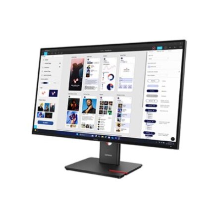 Lenovo , ThinkVision T32UD-40 , 31.5 , IPS , 16:9 , 60 Hz , 4 ms , 3840 x 2160 pixels , 350 cd/m² , HDMI ports quantity 1 , Eclipse Black , Warranty 36 month(s)