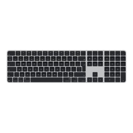 Apple Magic Keyboard with Touch ID and Numeric Keypad for Mac models with Apple silicon , Keyboard , Wireless , English , Black