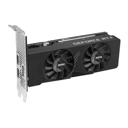 MSI GeForce RTX 3050 LP E 6G OC , NVIDIA , 6 GB , GeForce RTX 3050 , GDDR6 , HDMI ports quantity 2 , PCI Express Gen 4 x16 (uses x8)