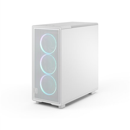 Fractal Design Case , Epoch , ATX , White TG RGB Clear Tint