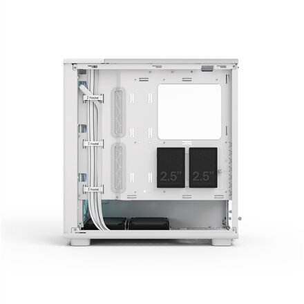 Fractal Design Case , Epoch , ATX , White TG RGB Clear Tint