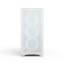 Fractal Design Case , Epoch , ATX , White TG RGB Clear Tint