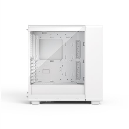 Fractal Design Case , Epoch , ATX , White TG RGB Clear Tint