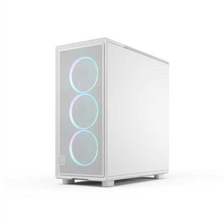 Fractal Design Case , Epoch , ATX , White TG RGB Clear Tint