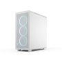 Fractal Design Case , Epoch , ATX , White TG RGB Clear Tint