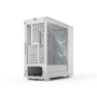 Fractal Design Case , Epoch , White TG RGB Clear Tint , ATX , Power supply included No
