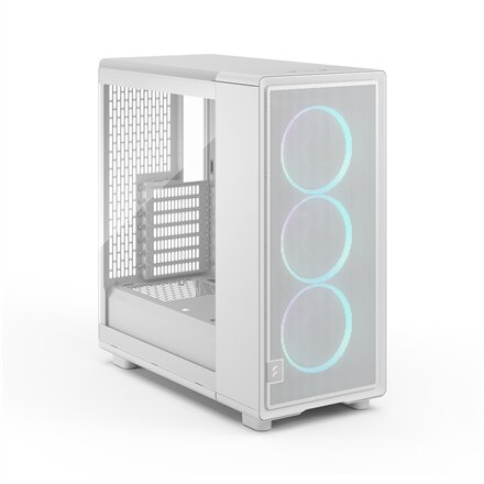Fractal Design Case , Epoch , ATX , White TG RGB Clear Tint