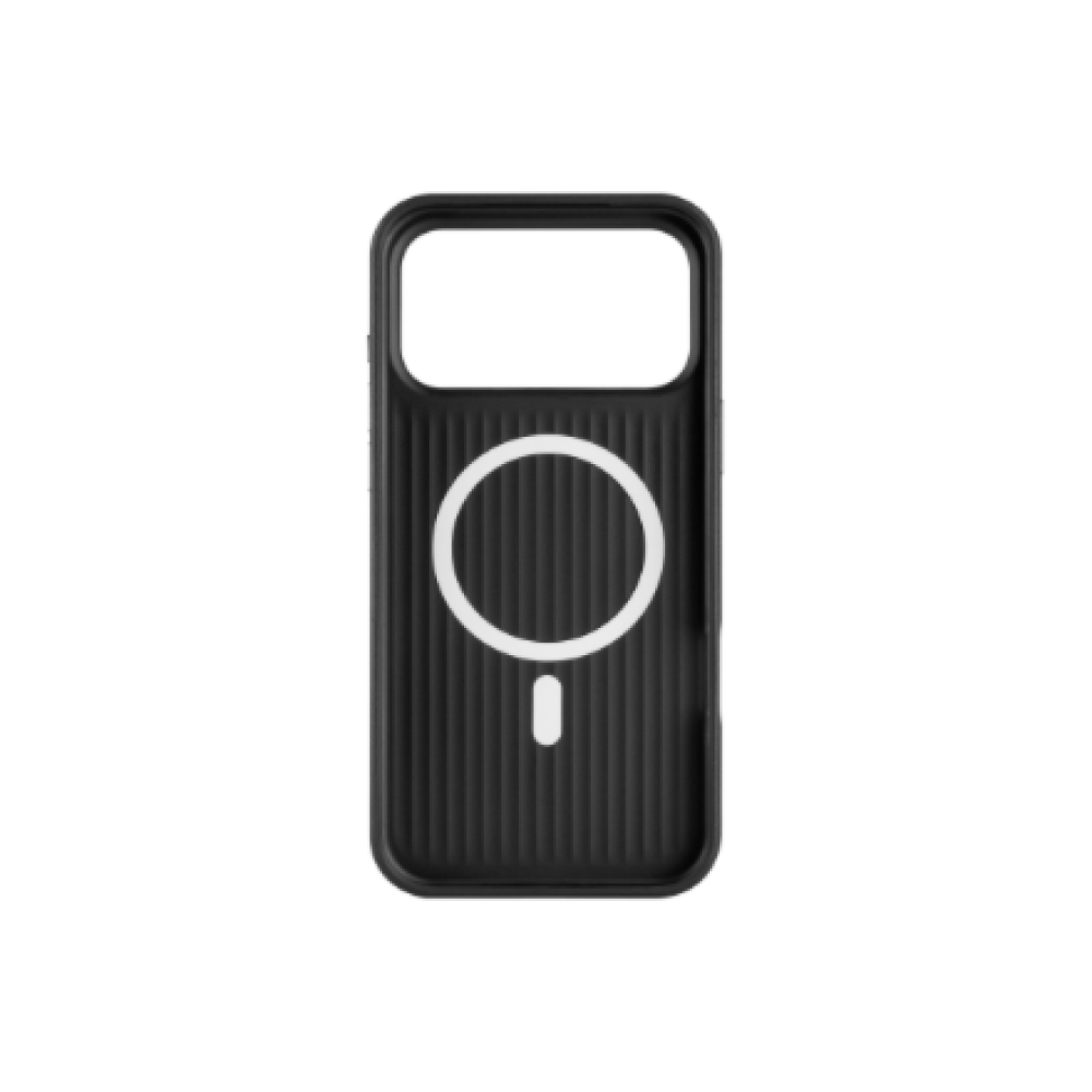 Fixed MagLeather , Back cover , Apple , iPhone 17 Pro Max , Leather , Black , MagSafe