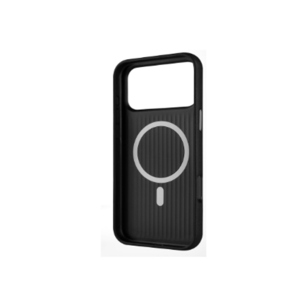Fixed MagLeather , Back cover , Apple , iPhone 17 Pro Max , Leather , Black , MagSafe