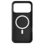 Fixed MagLeather , Back cover , Apple , iPhone 17 Pro Max , Leather , Black , MagSafe