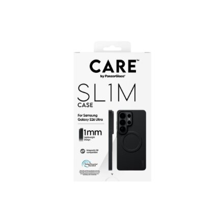 CARE by PanzerGlass SL1M Case Black Samsung new Galaxy S26 Ultra , PanzerGlass