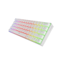 Genesis THOR 660 G2 , Gaming keyboard , Wireless/Wired , US , White , 2.4 GHz, Bluetooth, USB , Linear