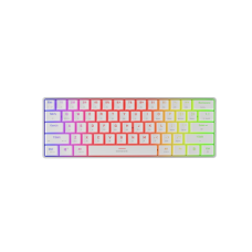 Genesis THOR 660 G2 , Gaming keyboard , Wireless/Wired , US , White , 2.4 GHz, Bluetooth, USB , Linear