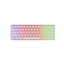 Genesis THOR 660 G2 , Gaming keyboard , Wireless/Wired , US , White , 2.4 GHz, Bluetooth, USB , Linear