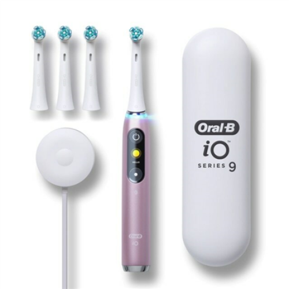Oral-B , Electric toothbrush , iO Series 9N , Rechargeable , For adults , Number of brush heads included 1 , Number of teeth brushing modes 7 , Rose