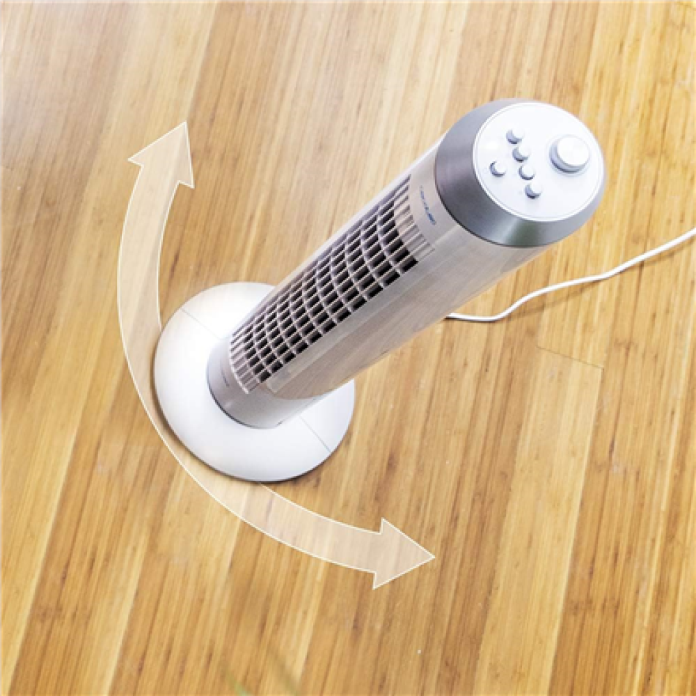 Cecotec EnergySilence 8090 Skyline , Tower Fan , Stand Fan , 60 W , Diameter 29 cm , Number of speeds 3 , Oscillation , White