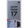 SALE OUT. Xiaomi Redmi Note 17 5G (Celestial Purple) 7.0 OLED 1080x2396/2.3GHz,128GB,6GB RAM/Android 16,WiFi,BT,5G,MZB0PTZEU , SALE OUT. , Xiaomi Redmi Note 17 5G , Celestial Purple , 6.99 , AMOLED , 2396 x 1080 pixels , Qualcomm , Snapdragon 4 Gen 4 , In