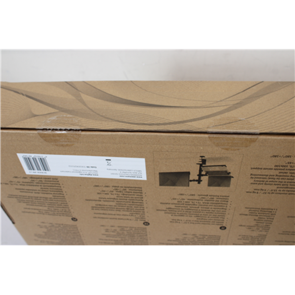SALE OUT. DIGITUS Universal Monitor Mount with Notebook Holder , Digitus Desk Mount , DA-90436 , Tilt, swivel, height adjustment, rotate , Maximum weight (capacity) 9 kg , UNPACKED, SCRATCHED ON TUBE , Black