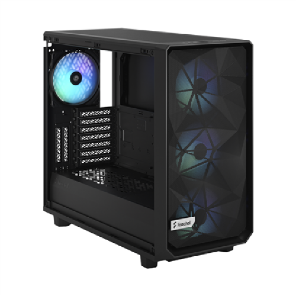 Fractal Design , Meshify 2 RGB TG Light Tint , Side window , Black , E-ATX , Power supply included No , ATX