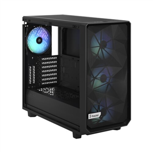Fractal Design , Meshify 2 RGB TG Light Tint , Side window , Black , E-ATX , Power supply included No , ATX