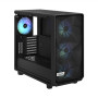 Fractal Design , Meshify 2 RGB TG Light Tint , Side window , Black , E-ATX , Power supply included No , ATX